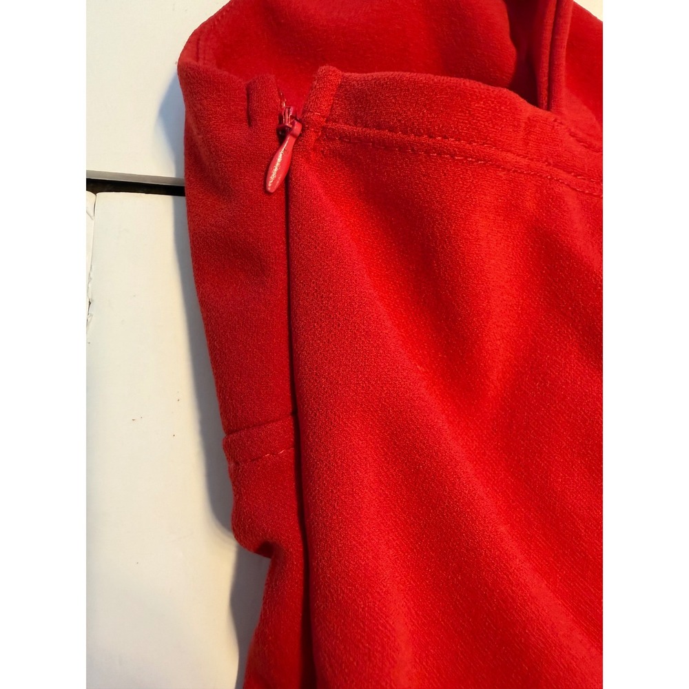 Madden Girl Red Fit and Flare Skater Dress Sweetheart Neck Sleeveless Medium - Picture 8 of 8